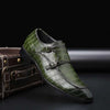 chaussure crocodile homme vert
