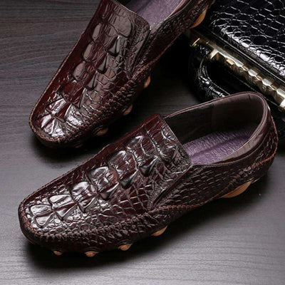 chaussures crocodile pour homme