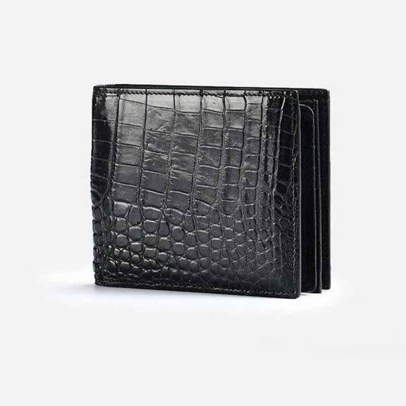 Portefeuille en Crocodile Véritable Homme – Image 4
