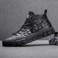 basket crocodile pour homme