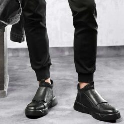 bottine homme croco mannequin