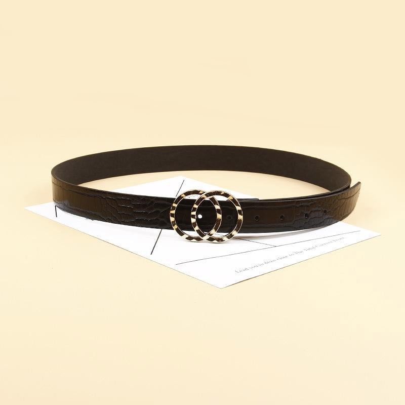 ceinture crocodile femme attache