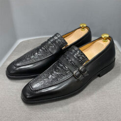 chaussures crocodile de luxe