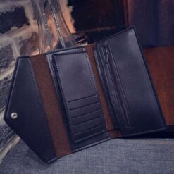 porte monnaie croco femme intérieur