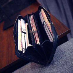 portefeuille crocodile femme