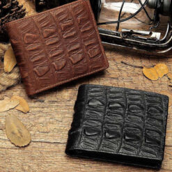 Portefeuille Crocodile Homme