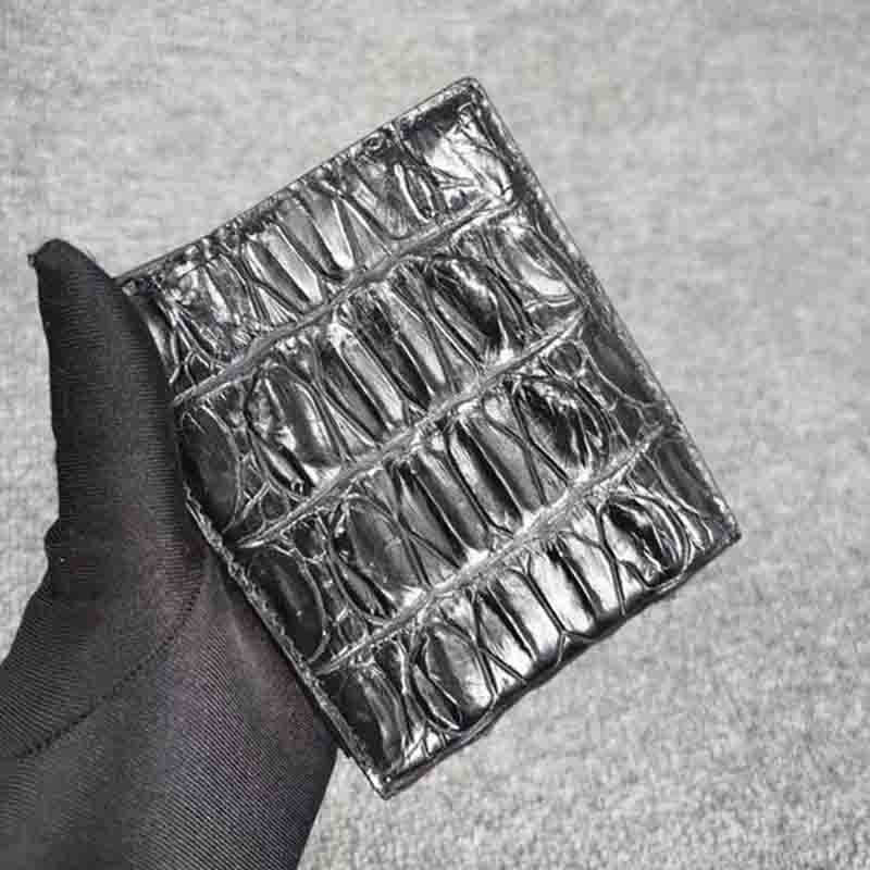 Portefeuille en Crocodile Homme – Image 2