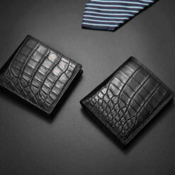 Portefeuille en Crocodile Véritable