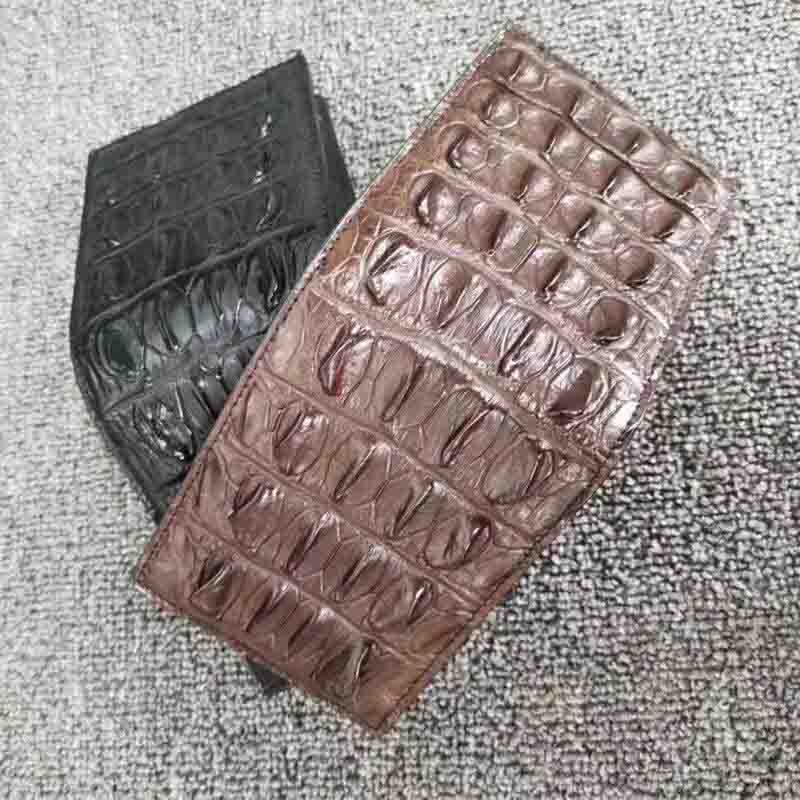 Portefeuille en Crocodile Homme