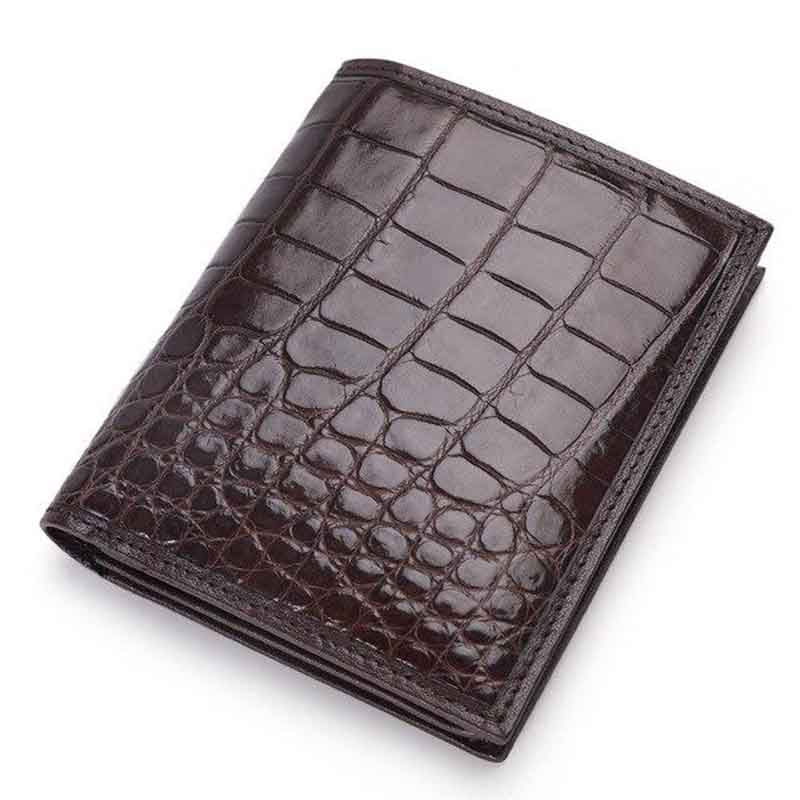 Portefeuille en Crocodile Véritable Homme – Image 5