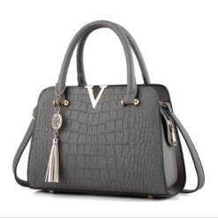 sac de jour croco gris