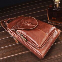 sac à dos effet crocodile