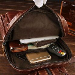 sac à dos effet crocodile intérieur