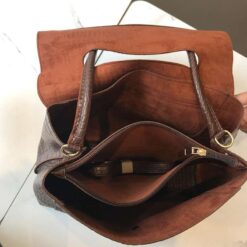 sac faux croco intérieur