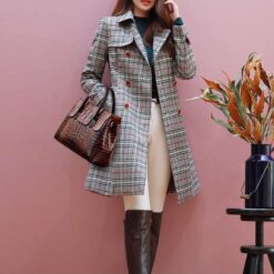 sac marron croco pour femme