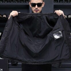 veste crocodile homme intérieur