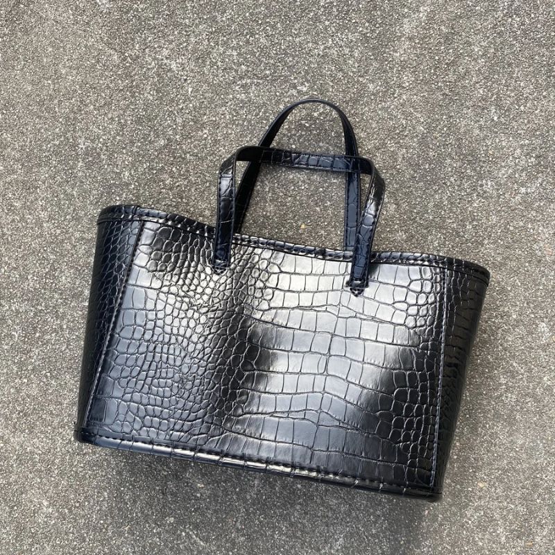 grand sac effet alligator