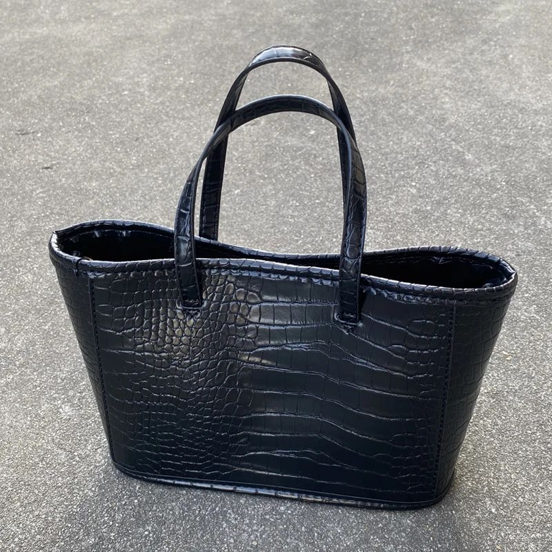 grand sac effet crocodile