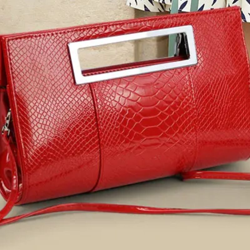 petit sac imitation croco