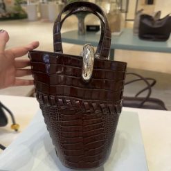 sac bourse alligator