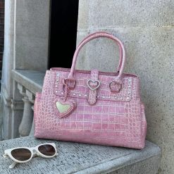 sac fourre tout crocodile