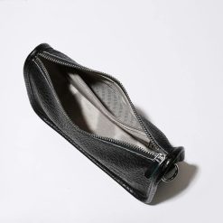 sac imitation alligator noir