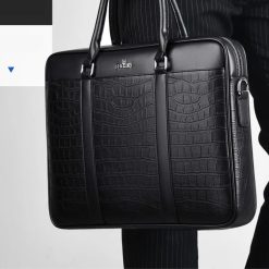 sac ordinateur croco