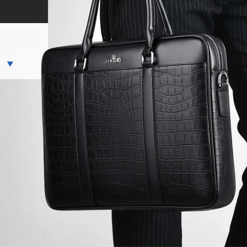 sac ordinateur croco